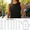 thumbnail image 5 of AviBest 2-Pack Womens Tank Tops 2026 Loose Fit Casual Round Neck Shirts Flowy Sleeveless Summer Tops,S~2XL, 5 of 9