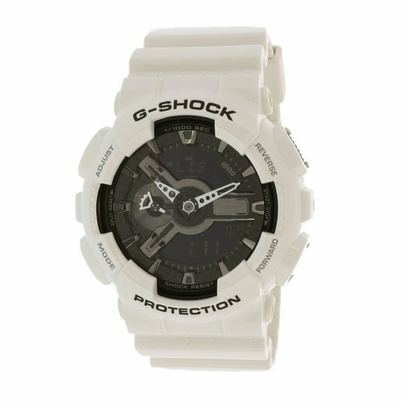Men's G-Shock GA110GW-7A White Resin Quartz Sport Watch