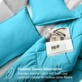 thumbnail image 3 of Bare Home Goose Down Alternative Comforter Set - 2 Piece Set - Twin/Twin XL, Aqua, 3 of 7