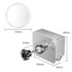 thumbnail image 3 of 6L Ultrasonic Vinyl Record Washer with Bracket Vinyl Rotating Cleaner for Wash 7-12 Inch LP EP Discs, 3 of 5