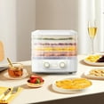thumbnail image 3 of FYHALE New 5 Layer Freeze Dryer Machine for Candy and Snacks, Food Home Freeze Dryer with Digital Adjustable Timer and Temperature Control, Freeze Dryer Clearance, White, 3 of 6