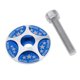 thumbnail image 1 of Cubierta Y Perno de La Tapa ástago Del Auricular de Aleación de Aluminio para Horquilla de Dirección de Bicicleta de 1-1 / 8 "de Diá Azul Soledad Cubierta de auriculares de bicicleta, 1 of 7