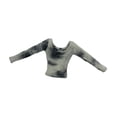 thumbnail image 4 of Ropa femenina de moda a escala 1:6, figuras de acción hechas a mano, ropa de punto de manga larga Cuello bajo, 4 of 9