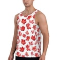 thumbnail image 2 of Haiem Realistic Maple Leaf Men Workout Tank Top Gym Bodybuilding Sleeveless Muscle T Shirts Athletic Tank Breathable Workout Shirt-3X-Large, 2 of 8