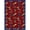 Red, variant on Pit Stop Blue 3 ft.10 in. x 5 ft.4 in. WearOn Nylon Machine Tufted- Cut Pile Just for Kids Rug