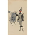 thumbnail image 3 of Will R. Barnes 15x24 Black Modern Framed Museum Art Print Titled - Trumpeters (1912 - 1924), 3 of 5