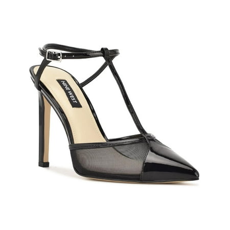 

Nine West Womens Terrah 3 T-Strap Pointed Toe Pumps
