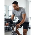 thumbnail image 2 of YUSHOW 3 Pack Mens Athletic Shirts Quick Dry Moisture Wicking Gym Workout T Shirts Crew Neck, US Size L, 2 of 8