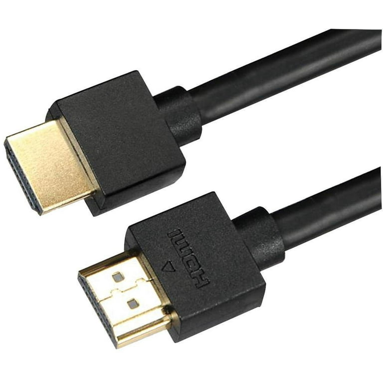 AV STAR HDMI Thin High Speed HDMI Lead Male to Male, Slim Cable, 7.5m Black