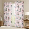 thumbnail image 2 of Feelyou Pink Dragon Animal Curtains Pack of 2 (42x84 Each), Dreamy Stars Cloud Curtains Blackout, Teens Kids Boys Girls Bedroom Curtains, Curtains and Drapes Decor, 2 of 6