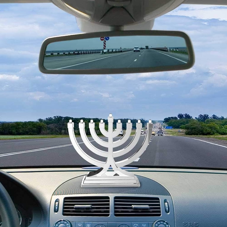 Zion Judaica Mini LED Menorah, Silver, Battery or USB photo 6