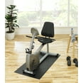 thumbnail image 3 of SuperMats - Bike Mat - Standard Quality Dense Foam Vinyl - Fitness Equipment Mat, Black, 30" x 60", 3 of 6
