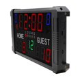 thumbnail image 3 of 14 Digits Portable Led Scoreboard Electronic Basketball Scoreboard Wth Shot Clock With Remote Control Indoor Wall-Mount Digital Scoreboard For Basketball Soccer Volleyball ,Easy to Use, 3 of 7