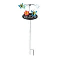 thumbnail image 1 of Yuedong Windmill Welcome Sign Ornaments Metal Multicolor Bee Durable Butterfly Garden Decorations Flowers And Birds Pinwheel, 1 of 21