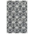thumbnail image 3 of SAFAVIEH Blossom Asher Geometric Wool Area Rug, Ivory/Black, 9' x 12', 3 of 10