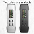 thumbnail image 2 of yeacher Portable Geiger Counter with 0.96" TFT Display, Real-Time X/γ/β Radiation Detection, Customizable Alarms, Type-C Charging, 400mAh Battery, Durable ABS Design, Black, 2 of 6