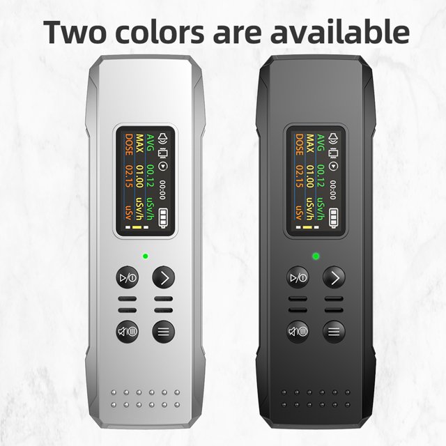 Detector,Wotao Real-time Dose Alarm Tester 0.96inch Tft Display Nuclear Handheld Counter Portable Nuclear Handheld Counter 0.96inch Tft Tool Real-time Dose Display Tool Real-time