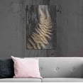 thumbnail image 6 of Luxe Metal Art 'Natural Gold Fern' by Lori Deiter, Metal Wall Art, 24"x36", 6 of 9