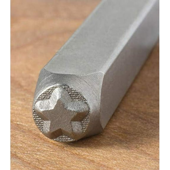 SE 6 mm Metal Punch with Star Design - DMS-002SF