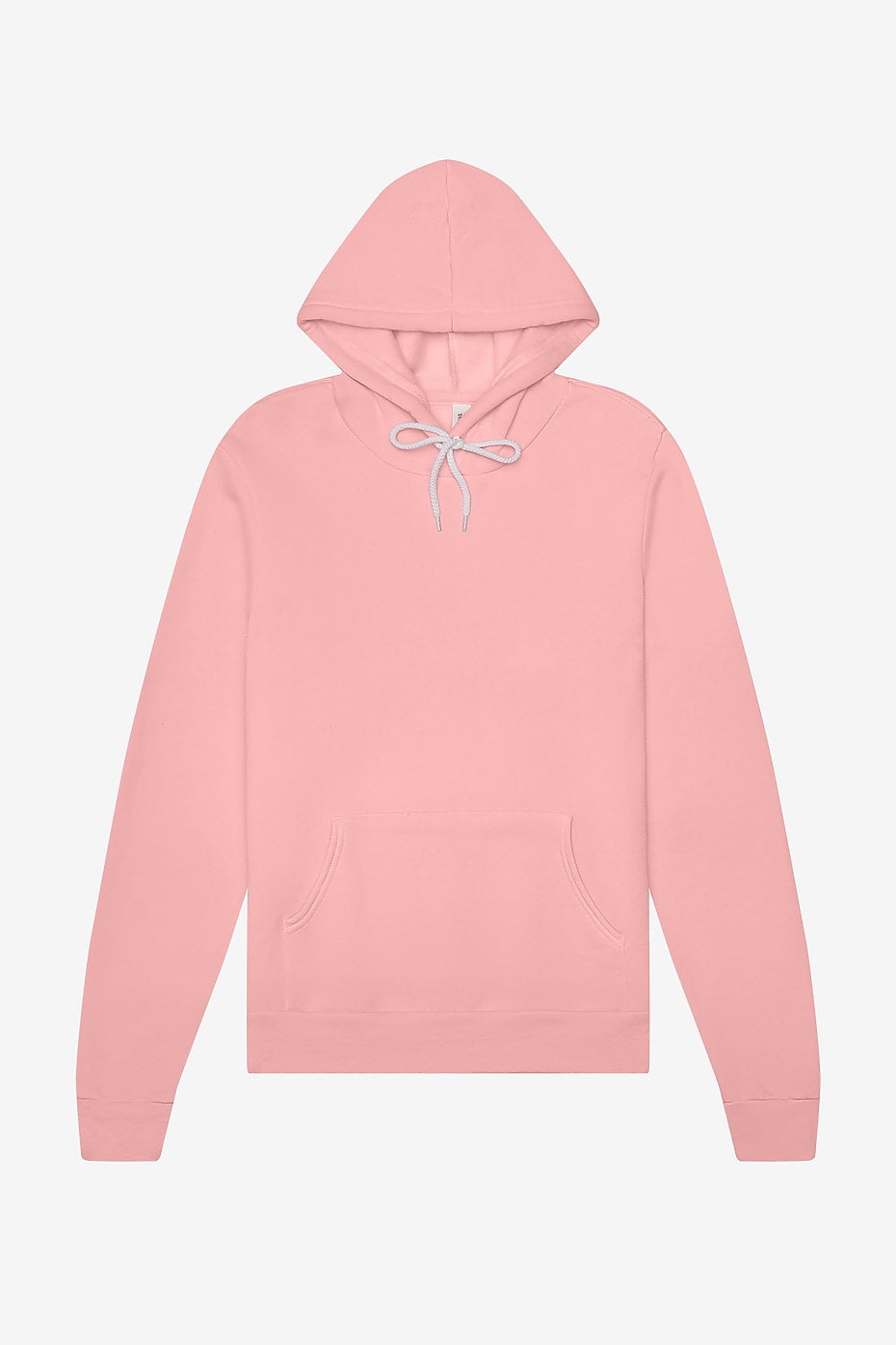 BELLA+CANVAS Adult Pullover Personalized Hoodie, Create Your Own Designs, Pink, Large, Unisex