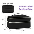 thumbnail image 6 of Sewing Supplies Organizer Bag, Double-Layer Sewing Box Organizer Accessories Storage Bag,B oxford, 6 of 8