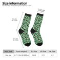 thumbnail image 2 of Fotbe Happy St. Patrick's Day Calcetas Largas con Estampado para Hombre y Mujer – Calcetas de Compresión Transpirables y Elásticas, Viajar y Uso Diario Talla 5-11, 2 of 6