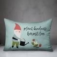 thumbnail image 3 of Creative Products Plant Kindness Harvest Love Gnome 4 20 x 14 Spun Poly Pillow, 3 of 3