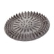 thumbnail image 1 of Colador de fregadero de cocina, recogedor de pelo de silicona, tapón de lavabo de ducha de baño, tapón de pelo Gris, 1 of 9