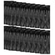 thumbnail image 1 of Telón de fondo de cortina de aluminio, paquete de 20, color negro metalizado, decoración de fiesta, 1 of 7