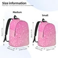 thumbnail image 3 of Yiaed Breast CancerN Ribbons Awareness Print Backpack, Premium Laptop Backpack, Travel Backpack for Women, Lightweight Backpacks, Comfortable Back Pack-Small, 3 of 7