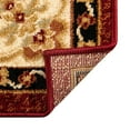 thumbnail image 6 of Unique Loom Pioneer Collection Area Rug - Missoula (9' x 12' Rectangle Red/Beige), 6 of 6