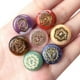 thumbnail image 5 of Piedras de Cristal de Cuarzo Transparente Talladas Redondas Naturales - Juego de 7 Piezas para Sanación de Yoga, Equilibrio de Chakras, Meditación y Dones Espirituales, 18 Mm de Diámetro, 5 of 7