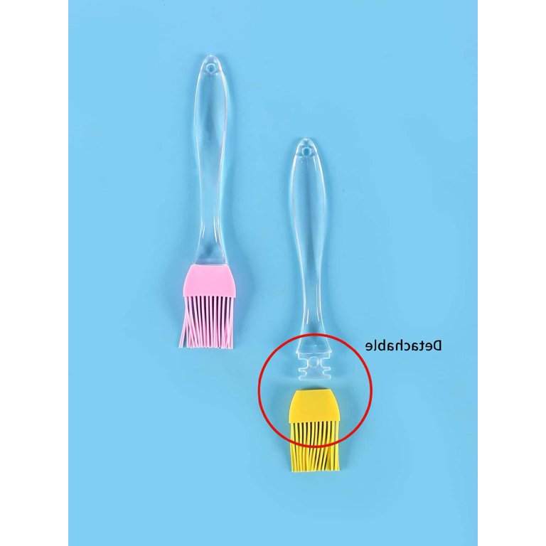 1pc ,Brush head Random Color Silicone Pastry Brush, Basting Brush