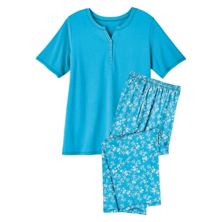 

Capri Pajamas Cyan Large
