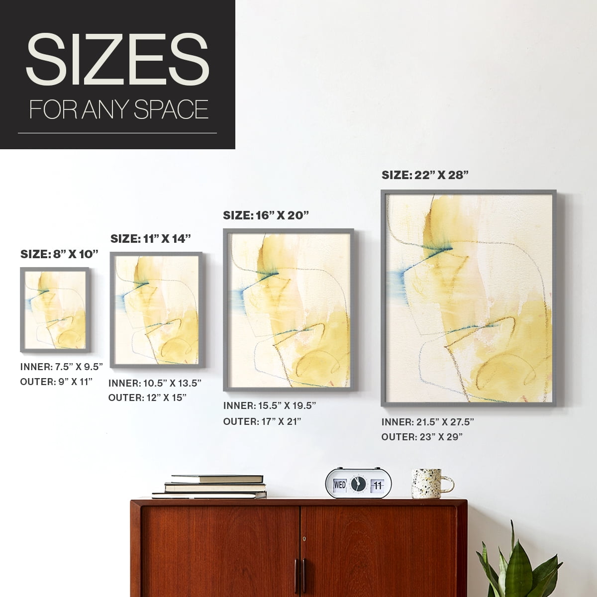 Barxan I Framed Print in Gray Solid Wood Framed Print No Nail Hanging