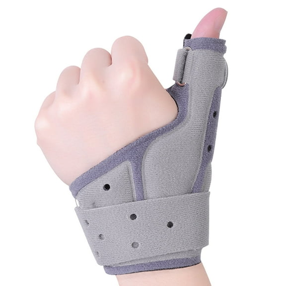 Lefeke Thumb Spica Splint Hot Pressing Process, Thumb Brace for Right & Left Hand, Adjustable Thumb Support with Splint for Arthritis, Tenosynovitis, CMC Joint Repetitive Injuries(Universal Size New)