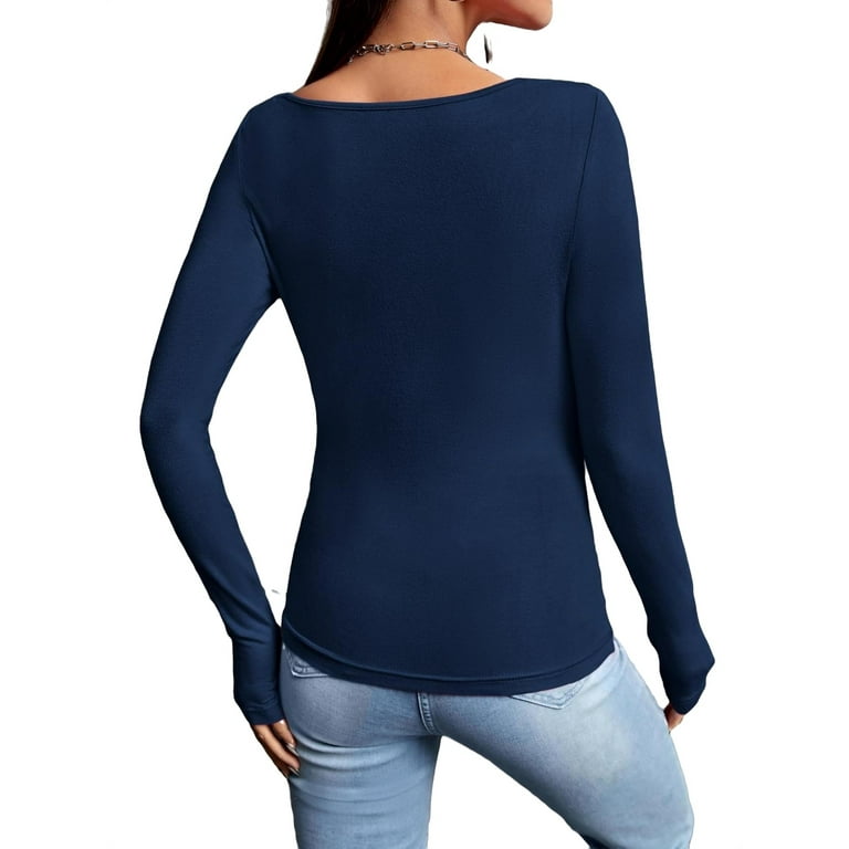 navy blue t shirt walmart