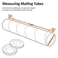 thumbnail image 4 of Shipnow Snp2030Krp6 Mailing Tubes With Caps, 2 X 30, Kraft (Pack Of 6), 4 of 4