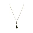 thumbnail image 2 of Collar bañado en oro Yashi Jade Amatista Morado Gotas de fiesta moradas, 2 of 5