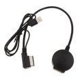 thumbnail image 2 of Cable Auxiliar USB de Plástico 12V con Adaptador para A5 8T A6 4F A8 4E Q7 7L Sharpla Adaptador de cable auxiliar AUX, 2 of 8