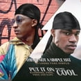 thumbnail image 4 of Silk Durag Peso ligero Cómodo Transpirable Moda Du Rags Durag Wave Cap para hombres y mujeres, 4 of 5