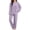 Purple-03, variant on Sentuca Womens Pajamas Fuzzy Winter Warm Pullover and Pants Fleece Loungewear Soft 2 Piece Sleepwear Sets Purple