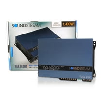 SoundStream Rubicon Nano 1400 W Class D 4 Channel Car Audio Amplifier