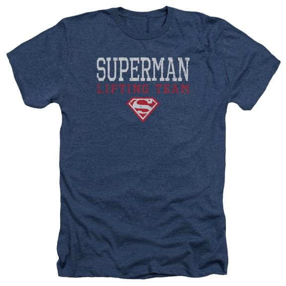 Superman - Lifting Team - Heather Short Sleeve Shirt - XX-Large