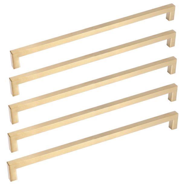 Gold Pulls Brushed Brass Drawer Pulls Gold Kitchen