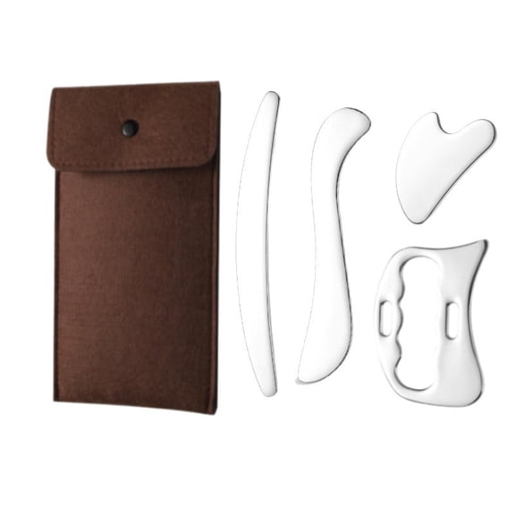 4-in-1 Stainless Steel Gua Sha Muscle Scraper Tool, Massage Tool