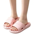 thumbnail image 2 of Mfakffe Shower Shoes Open Toe Non Slip Slides Soft Quick-Dry Slip on Sandals Lightweight House Slippers, 2 of 5
