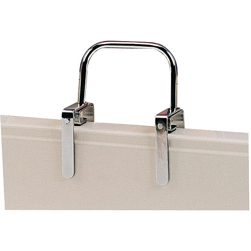 Carex Bathtub Rail with Chrome Finish, Grab Bar Installs ...