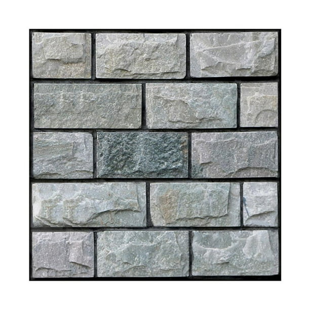 Pegatinas De Pared De Pvc Papel Tapiz De Azulejo Diy Rústico Autoadhesivo Decoración Para El Hogar Etiqueta Sala De Estar Decoración De La Casa Yuarrent HA043146-01