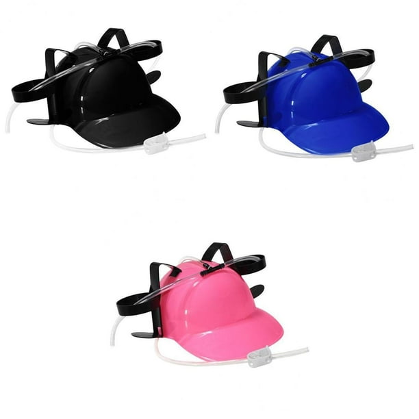 3 Piezas de Casco para Beber, Sombrero de Lata de Cerveza, Soporte para Bebidas para de Cerveza Y Refrescos